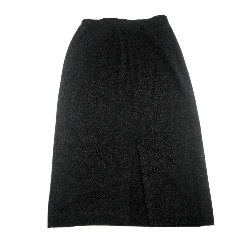 Karen Lessly Large Skirt Size X-Large Woman Black  Open Lower Middle Part - Picture 4 of 6